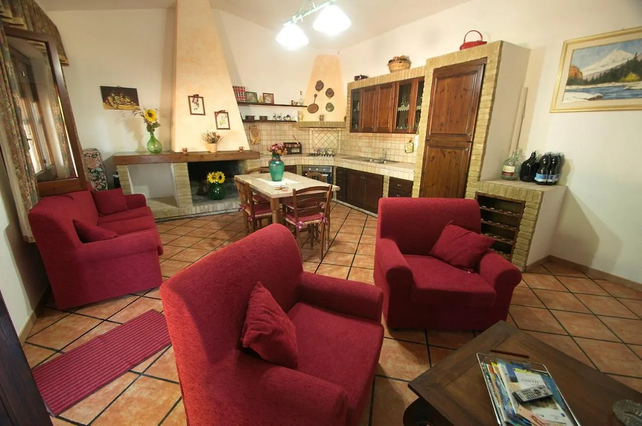 Vila Casa Sa Carrubedda SantʼAnna Arresi Itálie